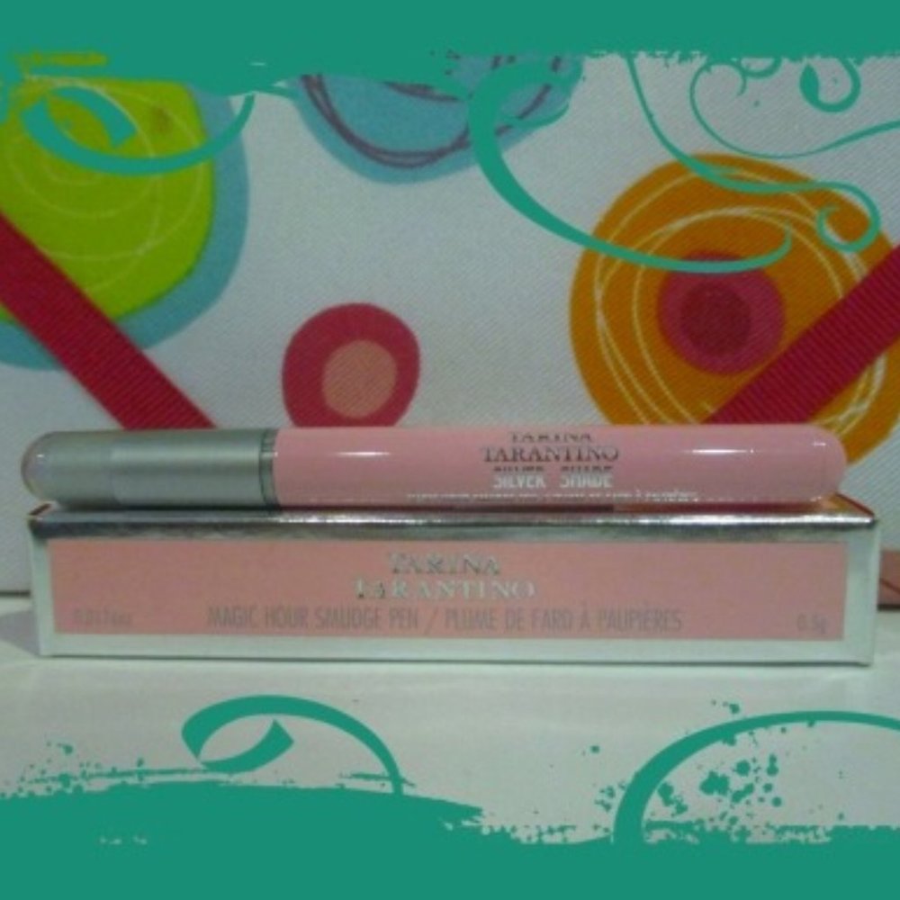 NIB Tarina Tarantino Magic Hour Smudge Pen in Silver